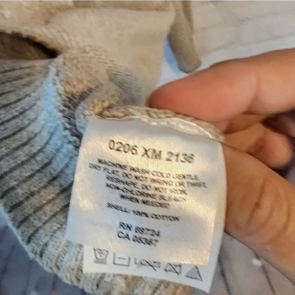Men's Columbia Zip-Up Turtleneck Tan Sweater, XXL - Picture 3 of 4